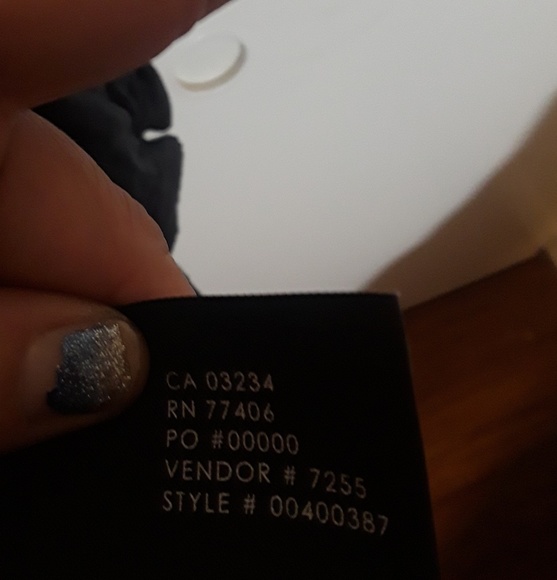 Club Monaco Black button up 3/4 sleeve t - Picture 5 of 5